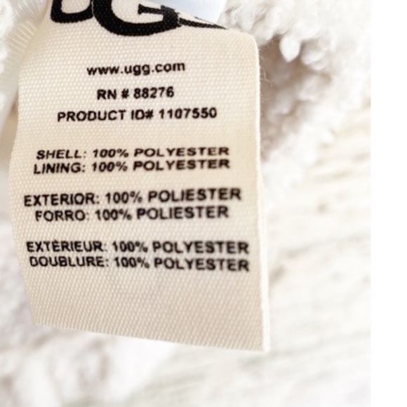 UGG FAUX FUR WINTER SHERPA OVERSIZED JACKET - Picture 8 of 12